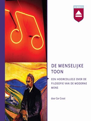 cover image of De menselijke toon